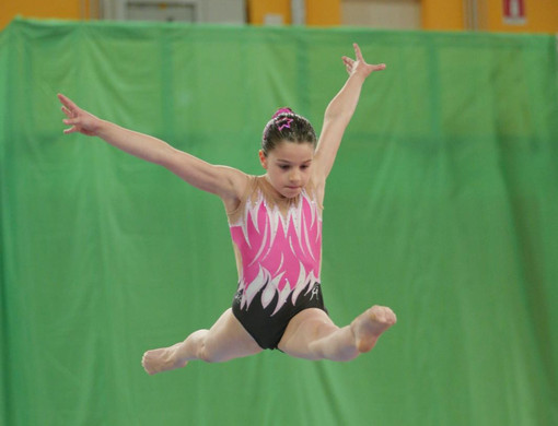 Le allieve dell'artistica della Cuneoginnastica volano all’Interregionale