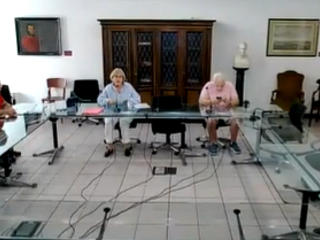 Un momento della seduta della V Commissione Un momento della seduta della V Commissione