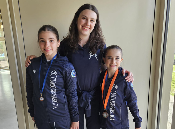 ARTISTICA / La Cuneoginnastica brilla a Biella con Giulia Pellegrino e Arianna Olivero