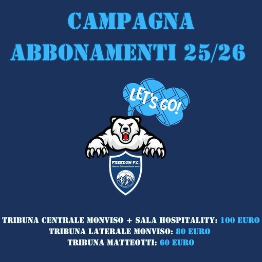 CALCIO FEMMINILE / Al via la campagna abbonamenti per la Freedom FC Women