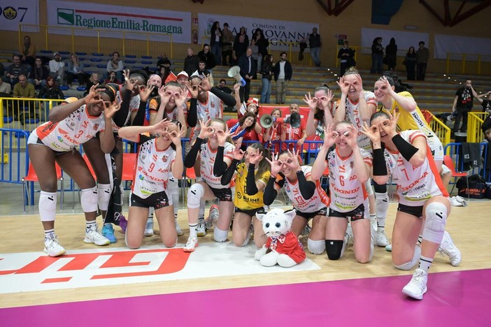 VOLLEY A1F/ Honda Cuneo Granda Volley di carattere: vittoria esterna contro San Giovanni in Marignano