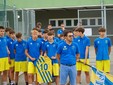 Saluzzo; cerimonia di commemorazione dell'Olimpic Calcio per Rasmane Ouedraogo