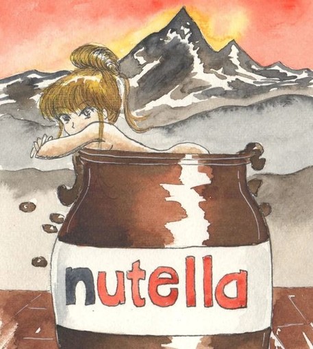 World Nutella Day 2022 celebrato con arte dalla disegnatrice braidese Manuela Fissore
