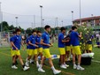 Saluzzo; cerimonia di commemorazione dell'Olimpic Calcio per Rasmane Ouedraogo
