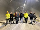 Il sopralluogo di Rixi e Cirio al tunnel di Tenda Il sopralluogo di Rixi e Cirio al tunnel di Tenda