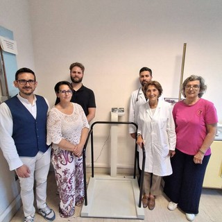 A giugno è avvenuta anche la donazione di una bilancia diagnostica per i bambini dell'Ospedale Regina Margherita di Torino