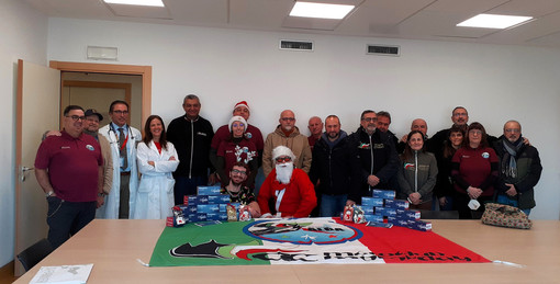 Dalla sezione albese del CCMotorday una gradita donazione all'ospedale di Verduno