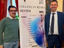 Il sindaco Roberto Bodrito, a destra, e il consigliere delegato alle manifestazioni Marco Zunino durante la presentazione della rassegna Il sindaco Roberto Bodrito, a destra, e il consigliere delegato alle manifestazioni Marco Zunino durante la presentazione della rassegna