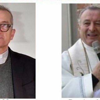 Un secolo di sacerdozio in due, l’abbraccio della diocesi albese a don Gianni Manzone e don Angelo Carosso