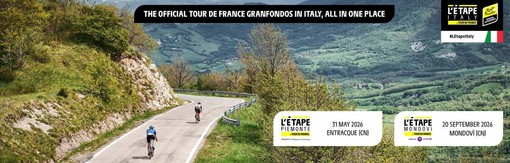 La Granfondo del Tour de France arriva a Entracque e Mondovì