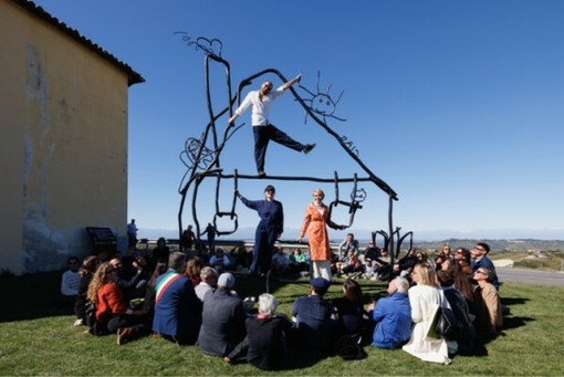 Petrit Halilaj "Abetare (un giorno a scuola" Dogliani - foto di Giuliano Bert