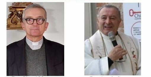 Un secolo di sacerdozio in due, l’abbraccio della diocesi albese a don Gianni Manzone e don Angelo Carosso
