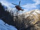 Precipita dalla cascata di ghiaccio Ciucchinel sopra Bellino: alpinista di 40 anni in codice rosso dopo un volo di oltre 100 metri