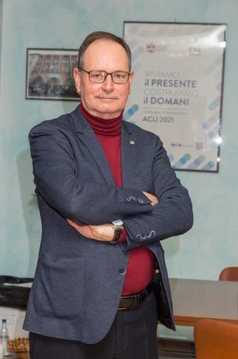 Elio Lingua, presidente provinciale delle Acli di Cuneo