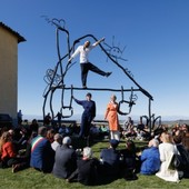Petrit Halilaj "Abetare (un giorno a scuola" Dogliani - foto di Giuliano Bert