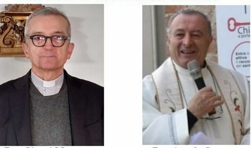 Un secolo di sacerdozio in due, l’abbraccio della diocesi albese a don Gianni Manzone e don Angelo Carosso