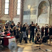 Il gruppo teatro ‘Instabili’ della Carovana Il gruppo teatro ‘Instabili’ della Carovana