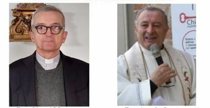 Un secolo di sacerdozio in due, l’abbraccio della diocesi albese a don Gianni Manzone e don Angelo Carosso