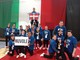 Il gruppo Le Nuvole sul podio di Ancona, capitale del cheerleading