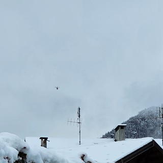 Intervento dei vigili del fuoco a Strepeis