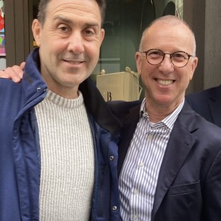 Pietro Francesco Toselli con il generale Vannacci Pietro Francesco Toselli con il generale Vannacci