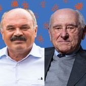 Oscar Farinetti e Piercarlo Grimaldi Oscar Farinetti e Piercarlo Grimaldi