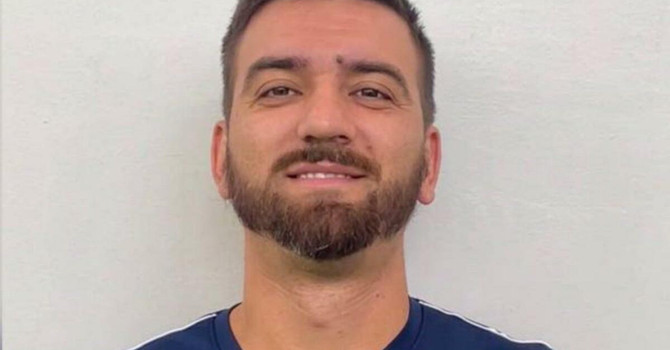 L'allenatore Albese Simone Canepa