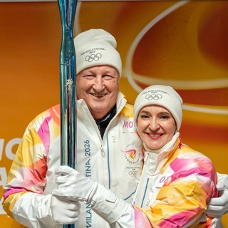 Il presidente di Confindustria Cuneo Mariano Costamagna e il direttore generale Giuliana Cirio