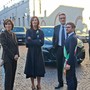 Giovanni Ferrero con la moglie Paola Rossi e la cognata Luisa Strumia