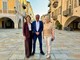 Da sinistra l'assessora comunale alle Manifestazioni Sara Tomatis, l'assessore regionale Paolo Bongioanni e la sindaca di Cuneo Patrizia Manassero