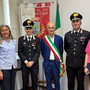 Monticello d'Alba, visita in Comune del capitano dei Carabinieri Alessandro Dragonetti Monticello d'Alba, visita in Comune del capitano dei Carabinieri Alessandro Dragonetti