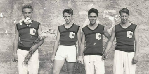 Amelio, Ascheri Motosso e Ranoisio con la maglia del Caramagna, campione d’Italia giovanile (foto lo sfweristerio.it)