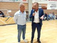 Daniele Grosso con l'assessore regionale Bongioanni