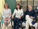 Da sinistra la dottoressa Federica Lombardi, l'infermiera Patrizia Rosso e il dottor Domenico Vitale, primario della Rianimazione dell'ospedale di Cuneo