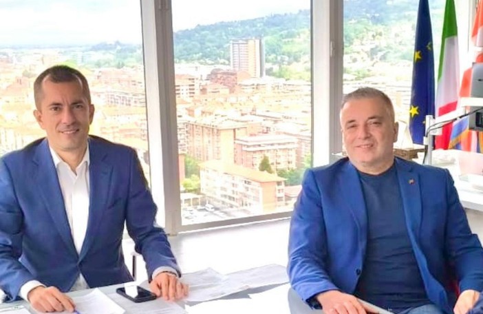 L'assessore regionale Marco Gabusi e il vicepresidente del Consiglio Regione Piemonte Franco Graglia L'assessore regionale Marco Gabusi e il vicepresidente del Consiglio Regione Piemonte Franco Graglia
