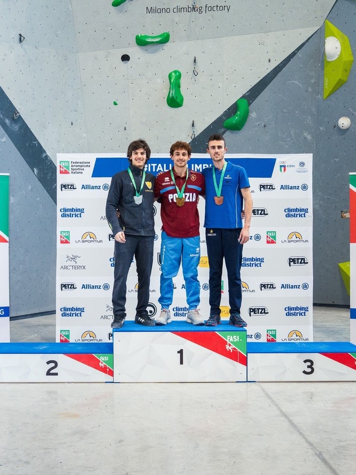 Terzo gradino del podio per Giorgio Tomatis