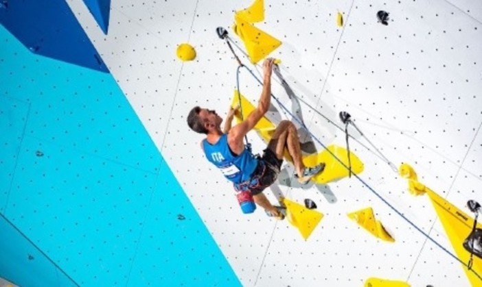 Arrampicata sportiva: il buschese Giorgio Tomatis in Coppa Europa Boulder, prima tappa a Klagenfurt