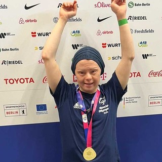 Da Cervere a Berlino: il sogno di Giorgia, medaglia d'oro ai giochi mondiali di Special Olympics