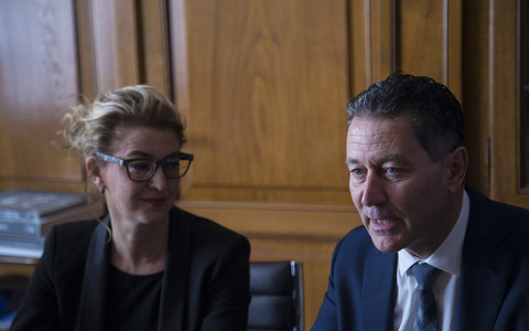 Da sinistra Giuliana Cirio e Mauro Gola