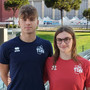 Alessio Hincu e Lucia Tassinario allo Stadio del Nuoto del Foro Italico di Roma