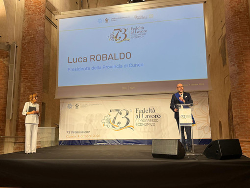L'intervento del presidente Robaldo alla 73^ edizione della Fedeltà al Lavoro e Progresso Economico L'intervento del presidente Robaldo alla 73^ edizione della Fedeltà al Lavoro e Progresso Economico