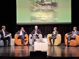 Da sinistra:  Gasparri, Cirio, Malagó, Gatto e Axel Iberti (presidente Ente Fiera)