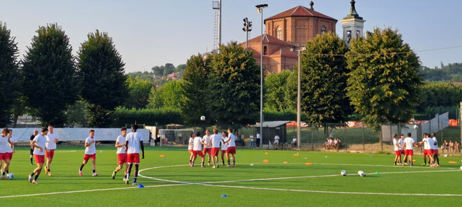 Il Bra durante una sessione di allenamento Il Bra durante una sessione di allenamento