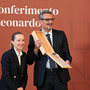 Giovanni Ferrero, l'uomo più ricco d'Italia, con la premier Giorgia Meloni