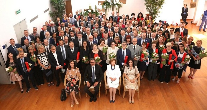 Una passata edizione della cerimonia in Fondazione Ferrero