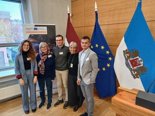 La delegazione albese in Lettonia La delegazione albese in Lettonia