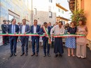 Il taglio del nastro avvenuto a Monforte Il taglio del nastro avvenuto a Monforte