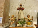 Statua di sant’Isidoro al Santuario della Madonna dei Fiori di Bra
