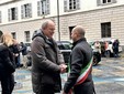 Accolto dal sindaco Mottinelli Accolto dal sindaco Mottinelli