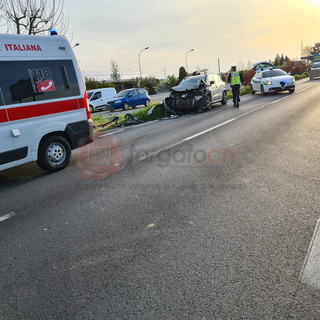 L'incidente sulla provinciale 662 a Savigliano